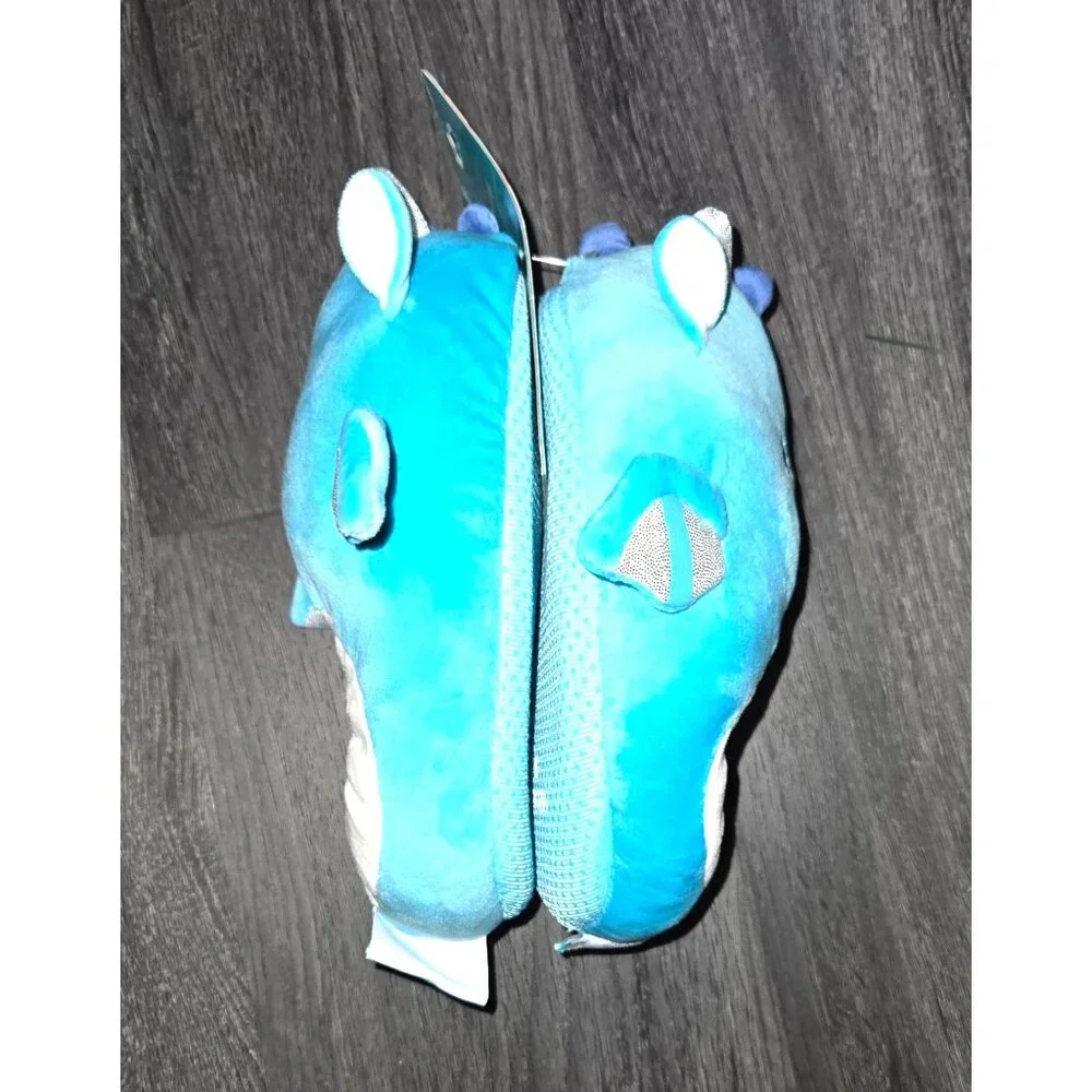 Squishmallow Tatiana the Dragon Ultra Soft Indoor Kids Slippers, Size 11/12‎